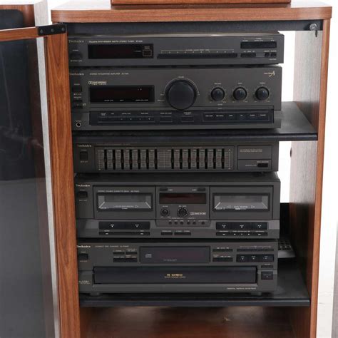 Technics Stereo Separates All Made in Japan in 1990s. . Technics stereo system